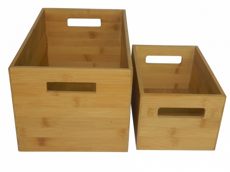 Bamboo storage bin Vietnam